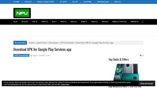 
                            12. Download APK for Google Play Services app | Nokiapoweruser