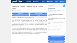 
                            10. Download Aplikasi Facebook Seluler Terbaru 2019 Gratis - ...