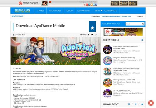 
                            6. Download AyoDance Mobile | Portal Game Online #1 Indonesia ...