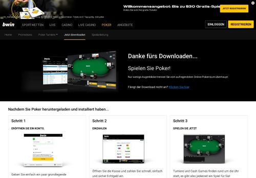 
                            3. Download - bwin Poker