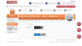 
                            9. Download Current Bill -Govt. Consumers - BSES Rajdhani Power ...