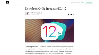 
                            2. Download Cydia Impactor iOS 12 – Matilda Brookfield – Medium