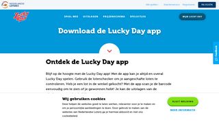 
                            3. Download de Lucky Day app - Lucky Day - Nederlandse Loterij