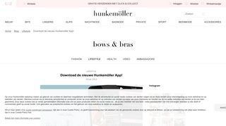 
                            8. Download de nieuwe Hunkemöller App! - hunkemoller