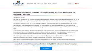 
                            6. Download der Referenz Testbilder 