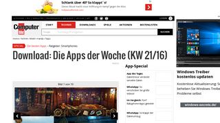 
                            11. Download: Die Apps der Woche (KW 21/16) - Bilder, Screenshots ...