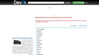 
                            3. Download dos drivers para Login Informatica LTDA LOG-H61H2-M2