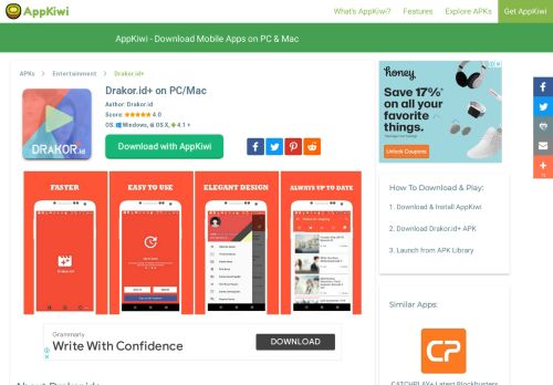 
                            12. Download Drakor.id+ on PC & Mac with AppKiwi APK Downloader