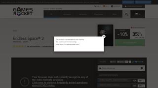 
                            10. Download Endless Space® 2 und günstig kaufen - Gamesrocket