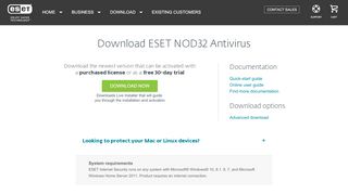 
                            6. Download ESET NOD32 | ESET