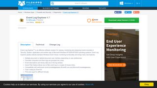 
                            5. Download Event Log Explorer 4.7 - FileHippo.com