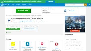 
                            5. Download Facebook Lite APK for Android - free - latest ...