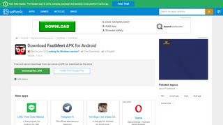 
                            6. Download FastMeet APK for Android - free - latest version