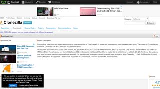 
                            6. Download File List - Clonezilla - OSDN