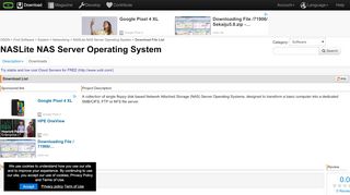 
                            8. Download File List - NASLite NAS Server Operating System - OSDN