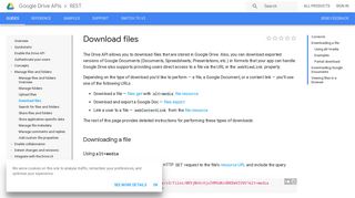
                            9. Download Files | Drive REST API | Google Developers
