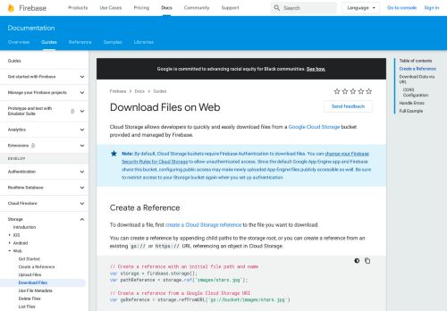 
                            6. Download Files on Web | Firebase