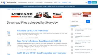 
                            8. Download Files uploaded by Skorydov - CAclubindia