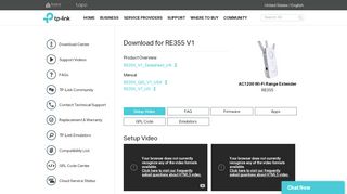 
                            1. Download for RE355 | TP-Link