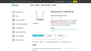 
                            7. Download for TL-MR3420 | TP-Link Norway