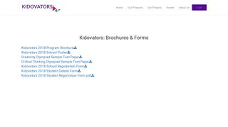 
                            3. Download Forms - Kidovators - Learn 21st Century Skills