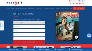 
                            3. Download FREE IELTS/PTE Coaching Guide eBook from Aussizz Group