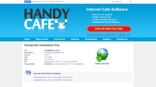 
                            2. Download - Free Internet Cafe Software, WiFi Hotspot ... - HandyCafe