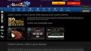 
                            3. Download free online 12win casino & Slot Games. Live ...