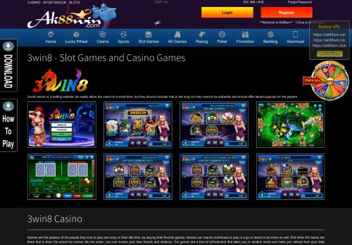 
                            11. Download free online 3win8 Casino Games & Slot Games.  ...