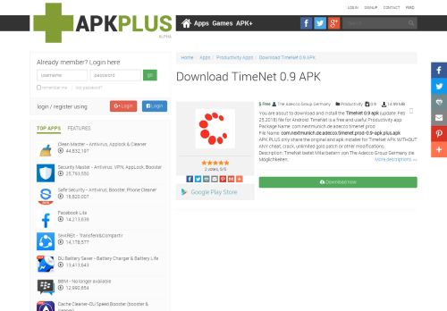 
                            10. Download Free Productivity | TimeNet APK v0.9 - apk.plus