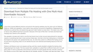 
                            9. Download from Multiple File Hosting with One Multi-Host Downloader ...