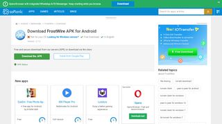 
                            7. Download FrostWire APK for Android - free - latest version