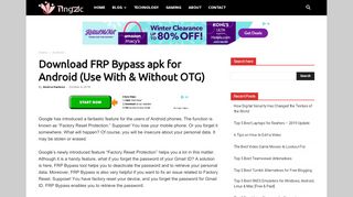 
                            3. Download FRP Bypass apk for Android (With & Without OTG) 2019