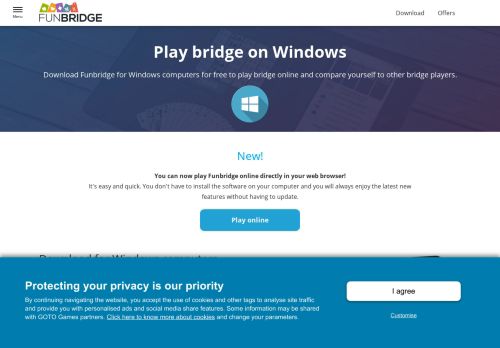 
                            4. Download Funbridge for Windows computers for free