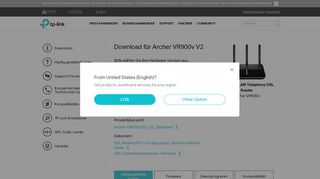 
                            3. Download für Archer VR900v | TP-Link Deutschland