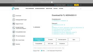 
                            4. Download für TL-WDR4300 | TP-Link Deutschland