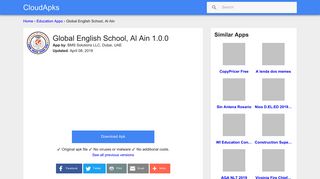 
                            11. Download Global English School, Al Ain app apk latest version 1.0.0 ...