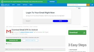 
                            3. Download Gmail APK for Android - free - latest version