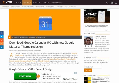 
                            10. Download: Google Calendar 6.0 with new Google ... - XDA Developers