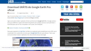 
                            11. Download GRÁTIS do Google Earth Pro oficial - Ferramentas Blog