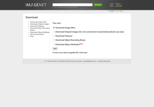 
                            4. Download - ImageNet