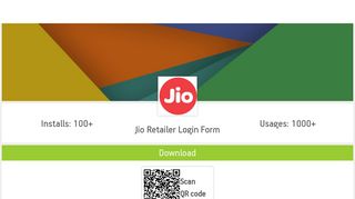 
                            3. Download Jio Retailer Login Form - AppsGeyser