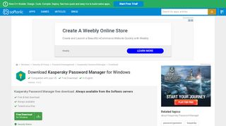 
                            5. Download Kaspersky Password Manager - free - latest version