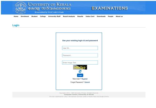 
                            7. Download Kerala University Admit Card - University of Kerala
