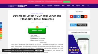 
                            8. Download Latest YGDP Tool v5.00 & Flash CPB Stock firmware (2018)