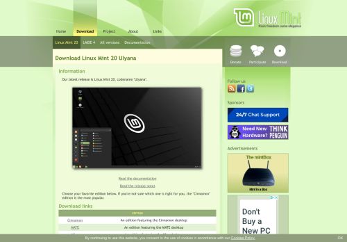 
                            1. Download - Linux Mint