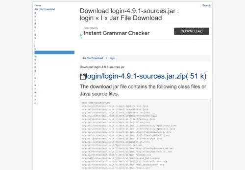 
                            1. Download login-4.9.1-sources.jar : login « l « Jar File Download - Java2s