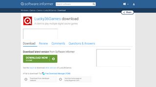 
                            10. Download Lucky36Games by Lucky36Games