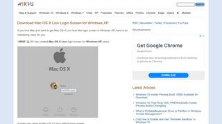 
                            3. Download Mac OS X Lion Login Screen for Windows XP - AskVG