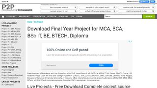 
                            3. Download MCA, SMU, IGNOU Projects - ...